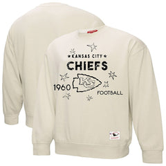 Kansas City Chiefs Mitchell & Ness Women's Plus Size Shooting Star Sweatshirt