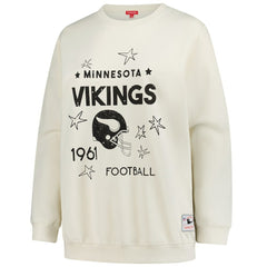Minnesota Vikings Mitchell & Ness Women's Plus Size Shooting Star Sweatshirt