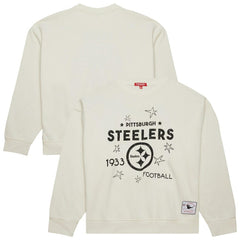 Pittsburgh Steelers Mitchell & Ness Women's Plus Size Shooting Star Sweatshirt