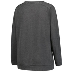 Washington Commanders Profile Women's Plus Size Acid Wash Raglan Sweatshirt