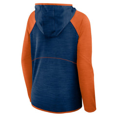 Chicago Bears Fanatics Women's Plus Size End Around Pass Full-Zip Hoodie