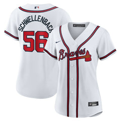 Spencer Schwellenbach Atlanta Braves Nike Women's Home Replica Jersey | MLB New