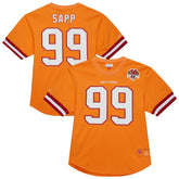 Tampa Bay Buccaneers Mitchell & Ness Warren Sapp Retired Player Name & Number Mesh Top
