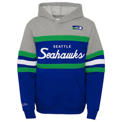 Seattle Seahawks Mitchell & Ness Youth Throwback Head Coach Pullover Hoodie