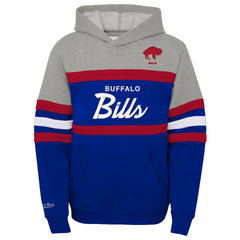 Buffalo Bills Mitchell & Ness Youth Throwback Head Coach Pullover Hoodie