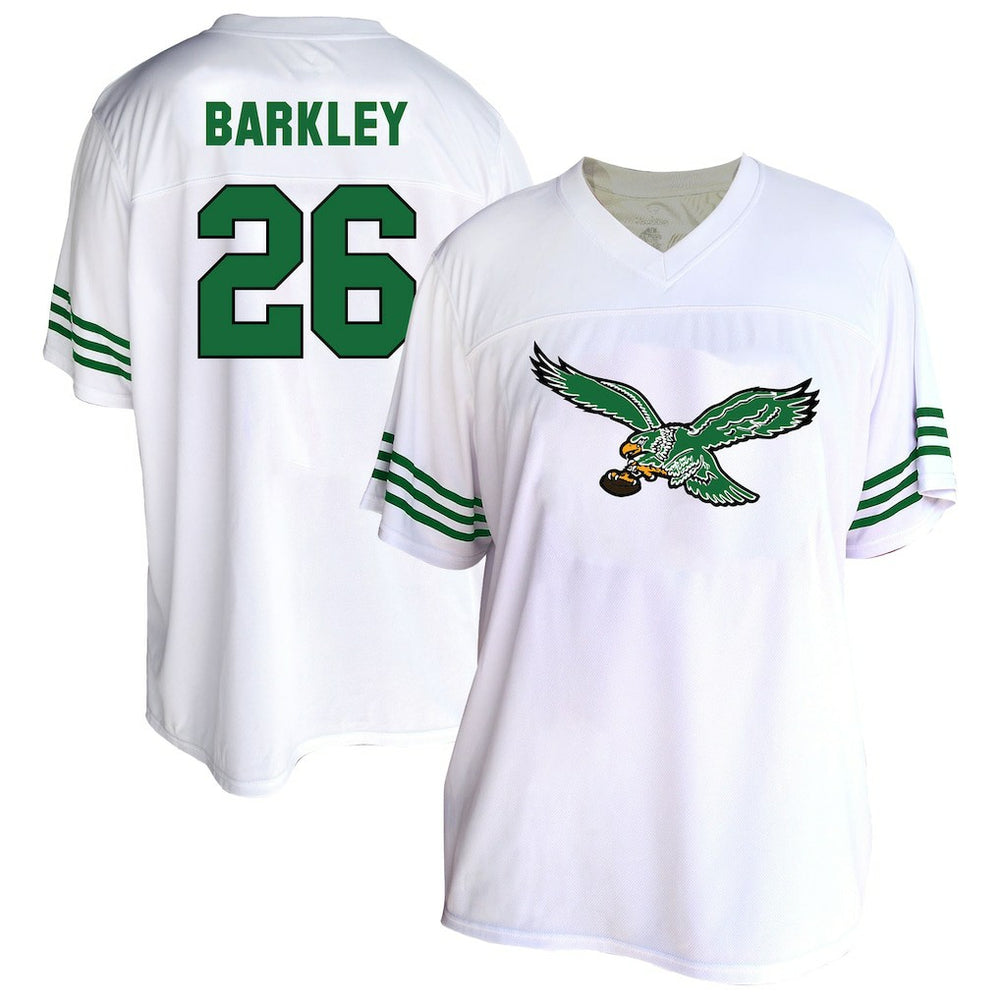 Philadelphia Eagles Fanatics Saquon Barkley Women's Plus Size Fashion Jersey