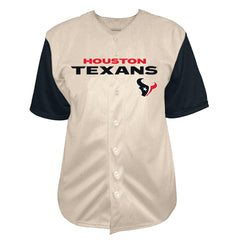 Houston Texans Fanatics C.J. Stroud Big & Tall Baseball Button-Up Shirt