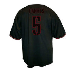 Washington Commanders Fanatics Jayden Daniels Big & Tall Baseball Button-Up Shirt