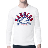 Texas Rangers Starter Half Ball Team Graphic Long Sleeve T-Shirt | MLB Discount