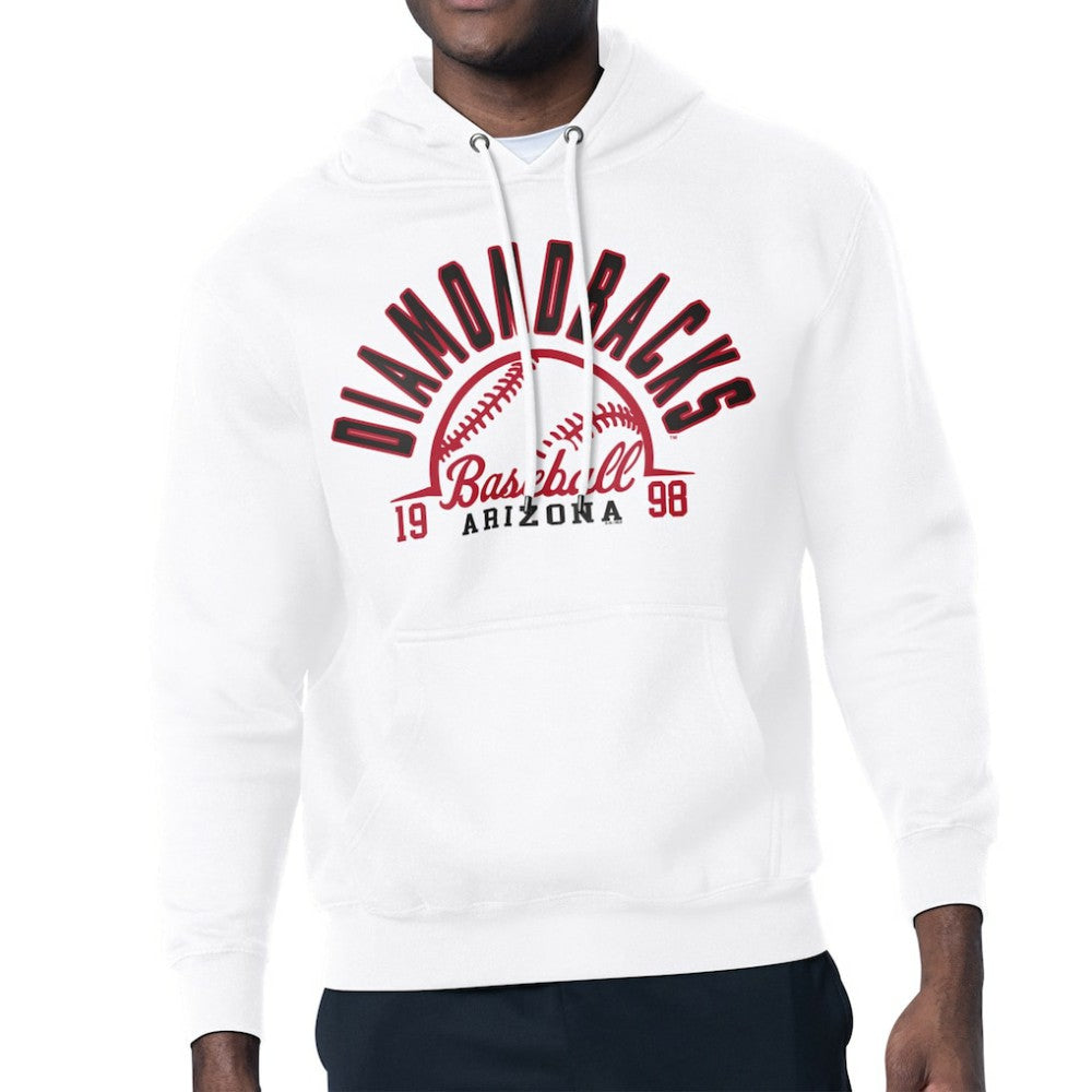 Arizona Diamondbacks Starter Half Ball Team Graphic Pullover Hoodie | MLB Shop