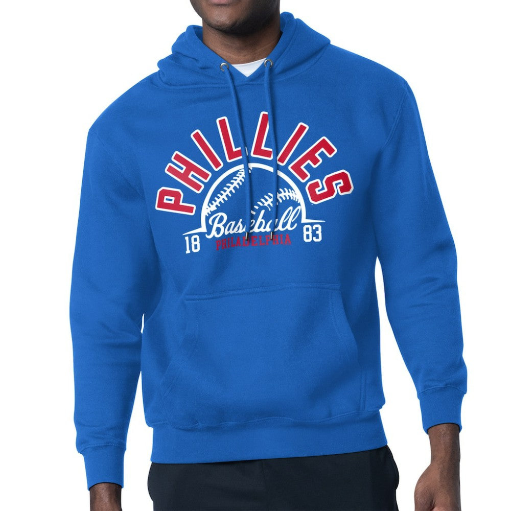 Philadelphia Phillies Starter Half Ball Team Graphic Pullover Hoodie | MLB Shop
