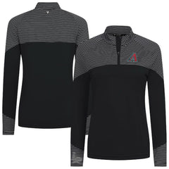 Arizona Diamondbacks Levelwear Women's Classic Stripes Insignia 2.0 Raglan Quarter-Zip Top | MLB For sale