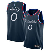 Tyrese Maxey Philadelphia 76ers Unisex 2025/26 Swingman Jersey Outlet