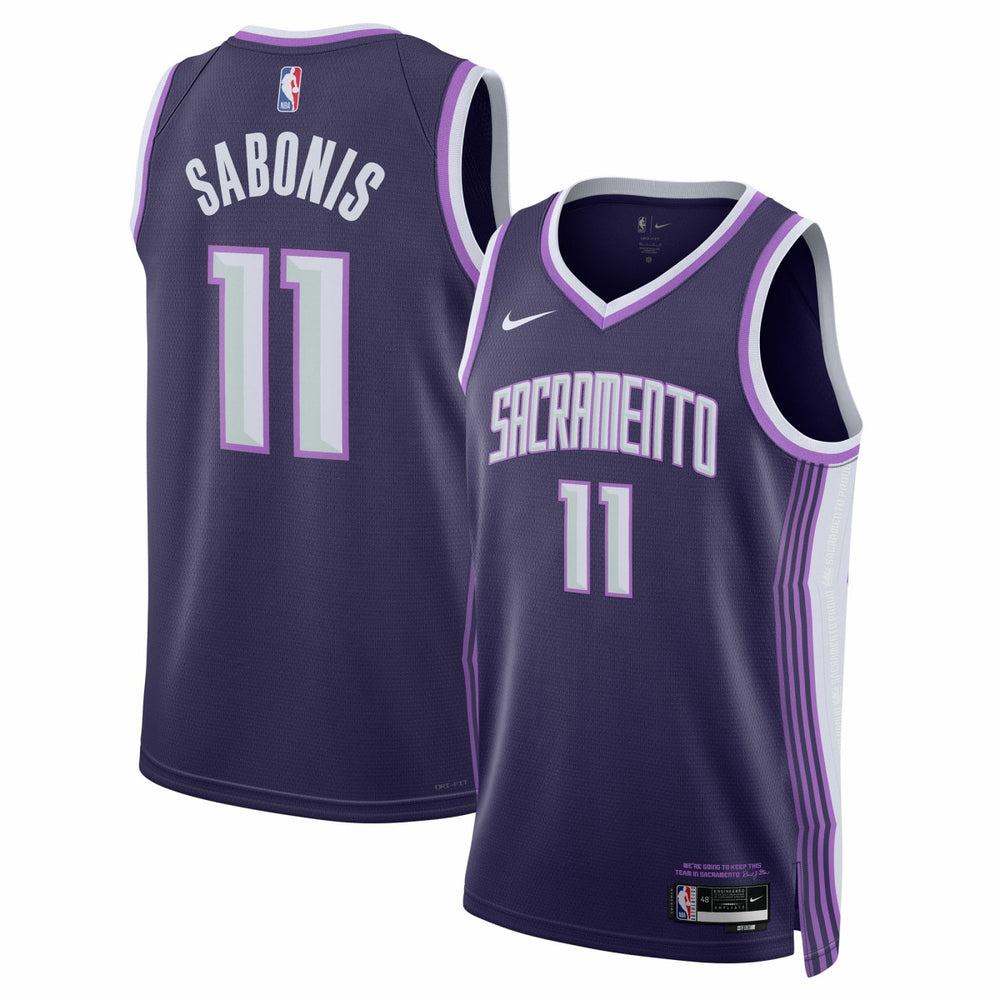 Domantas Sabonis Sacramento Kings Unisex 2025/26 Swingman Jersey Online