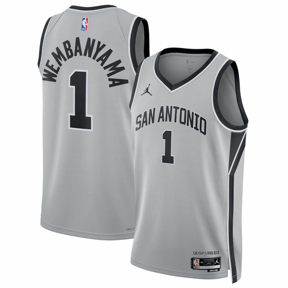 Victor Wembanyama San Antonio Spurs Jordan Brand Unisex Swingman Jersey New
