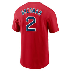 Alex Bregman Boston Red Sox Nike Fuse Name & Number T-Shirt | MLB Sale