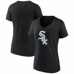 Chicago White Sox Women's Logo V-Neck T-Shirt | MLB Discount