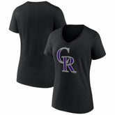 Colorado Rockies Women's Logo V-Neck T-Shirt | MLB Sale