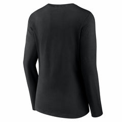 Miami Marlins Women's Logo Long Sleeve V-Neck T-Shirt | MLB Outlet