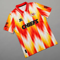 Kansas City Chiefs Fanatics NFL Football x Football Collared Fan Top