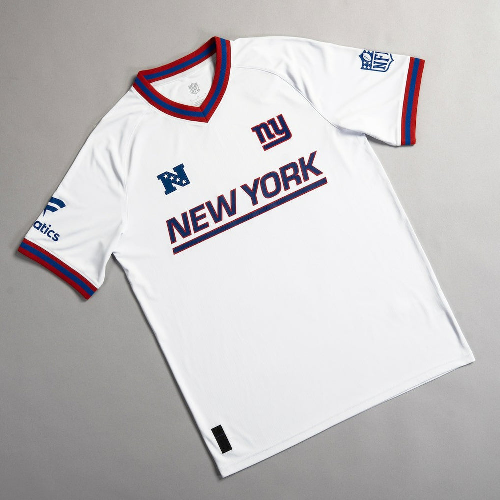 New York Giants Fanatics NFL Football x Football V-Neck Fan Top