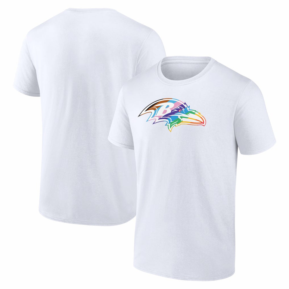 Baltimore Ravens Logo Pride T-Shirt