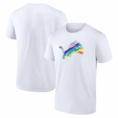 Detroit Lions Logo Pride T-Shirt