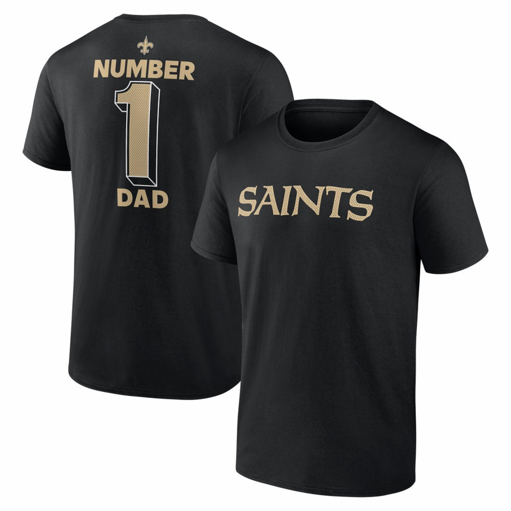 New Orleans Saints #1 Dad Jersey T-Shirt
