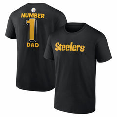Pittsburgh Steelers #1 Dad Jersey T-Shirt
