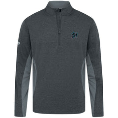 Miami Marlins Levelwear Waffle Insignia 2.0 Quarter-Zip Pullover | MLB For sale