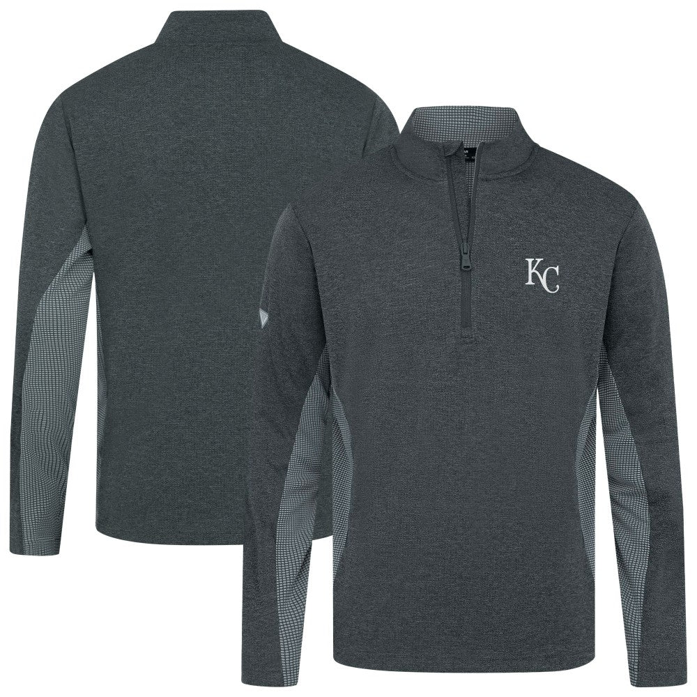 Kansas City Royals Levelwear Waffle Insignia 2.0 Quarter-Zip Pullover | MLB Outlet