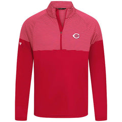 Cincinnati Reds Levelwear Classic Stripes Insignia 2.0 Pullover | MLB Shop