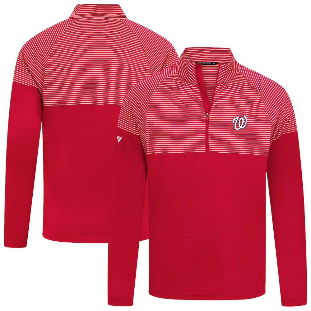Washington Nationals Levelwear Classic Stripes Insignia 2.0 Pullover | MLB US