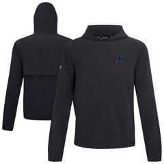 Miami Marlins Levelwear Action Insignia 2.0 Pullover Hoodie | MLB On Sale
