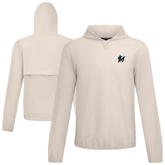 Miami Marlins Levelwear Action Insignia 2.0 Pullover Hoodie | MLB Shop