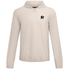 Miami Marlins Levelwear Action Insignia 2.0 Pullover Hoodie | MLB Shop