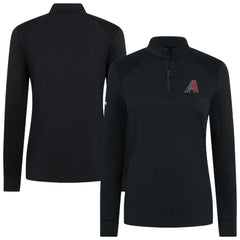 Arizona Diamondbacks Levelwear Women's Power Insignia 2.0 Quarter-Zip Pullover Top | MLB Sale