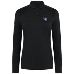 Colorado Rockies Levelwear Women's Power Insignia 2.0 Quarter-Zip Pullover Top | MLB Outlet