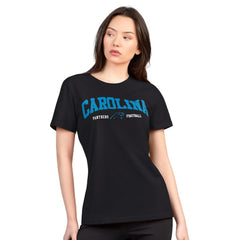 Carolina Panthers G-III 4Her by Carl Banks Women's Super-Slim Lightweight Winning Crew T-Shirt