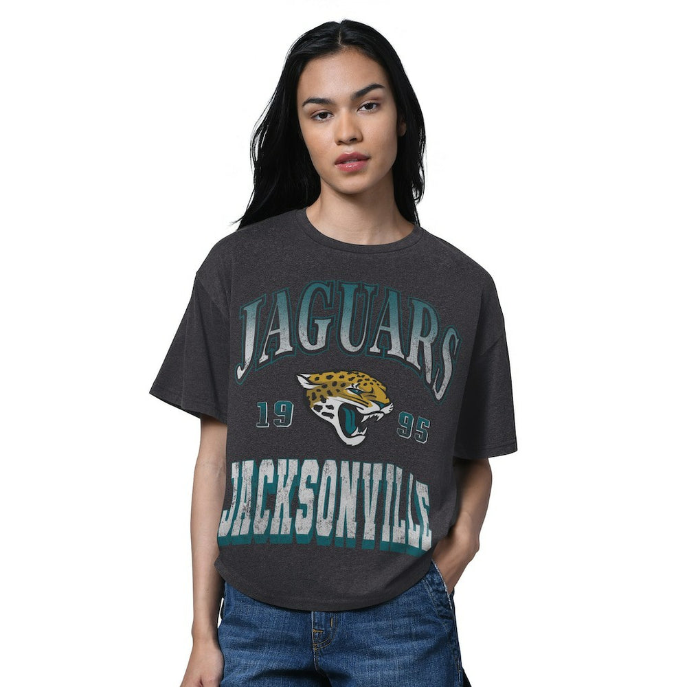 Jacksonville Jaguars Starter Women's Oversized Hall of Fame T-Shirt