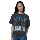 Carolina Panthers Starter Women's Oversized Hall of Fame T-Shirt