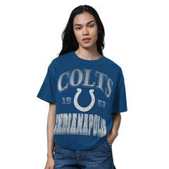 Indianapolis Colts Starter Women's Oversized Hall of Fame T-Shirt
