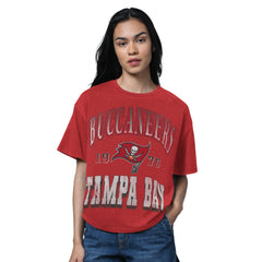 Tampa Bay Buccaneers Starter Women's Oversized Hall of Fame T-Shirt