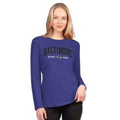 Baltimore Ravens G-III 4Her by Carl Banks Women's Best Play Long Sleeve T-Shirt