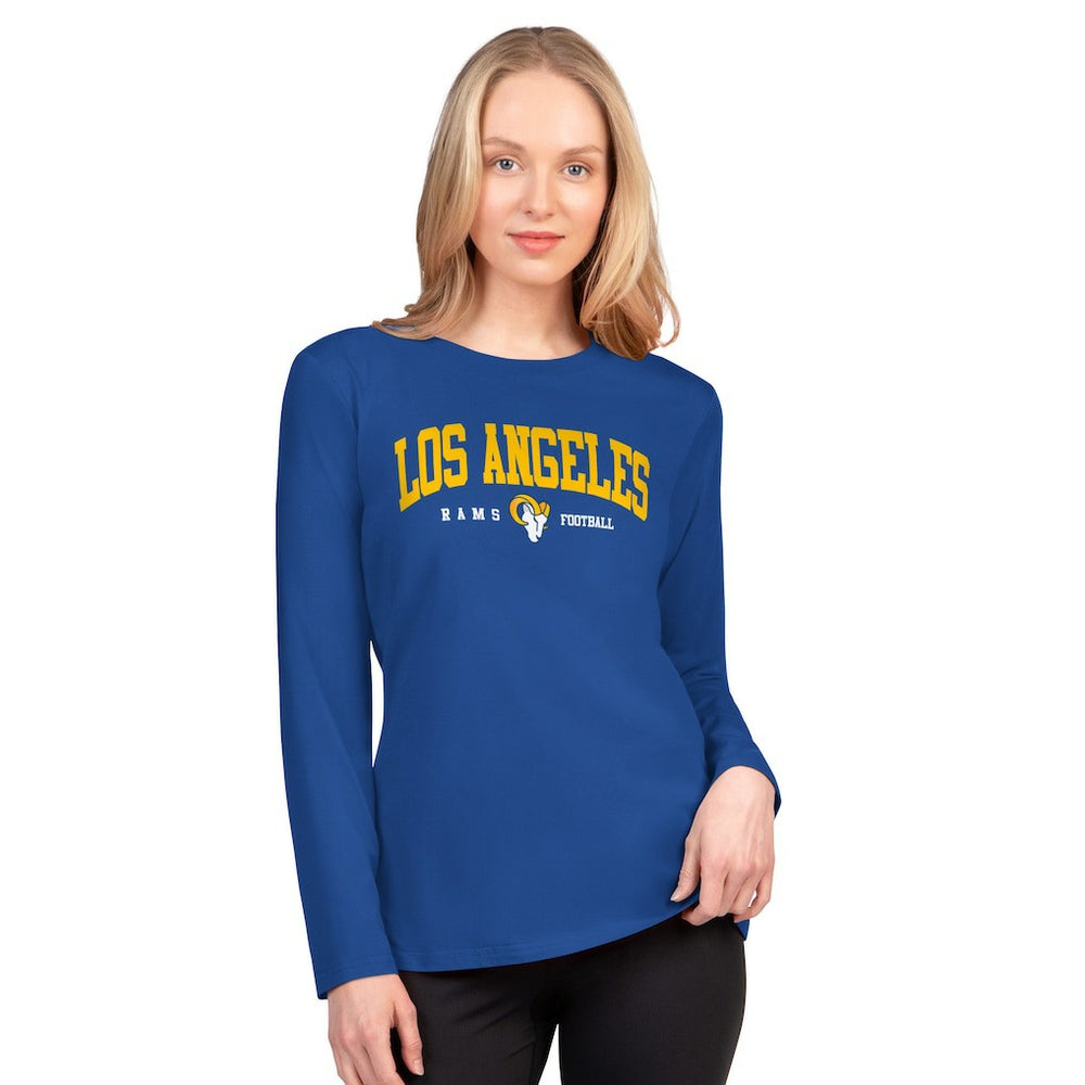 Los Angeles Rams G-III 4Her by Carl Banks Women's Best Play Long Sleeve T-Shirt
