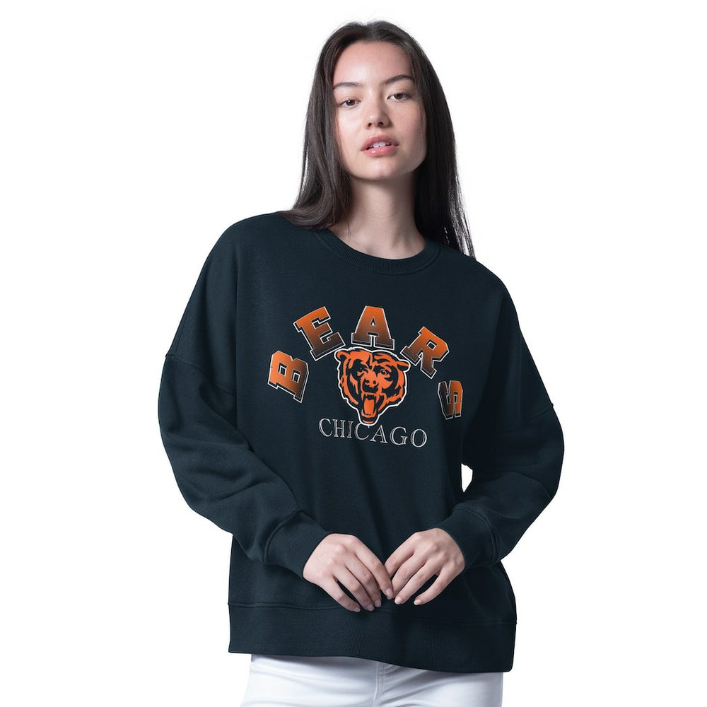 Chicago Bears G-III 4Her by Carl Banks Women's Oversized Feud Sweatshirt