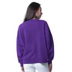 Minnesota Vikings G-III 4Her by Carl Banks Women's Oversized Feud Sweatshirt