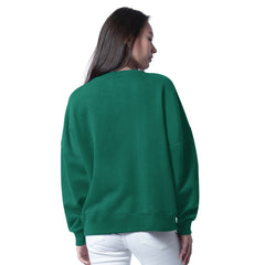 New York Jets G-III 4Her by Carl Banks Women's Oversized Feud Sweatshirt