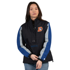 Denver Broncos Starter Women's Thursday Night Gridiron Half-Zip Jacket