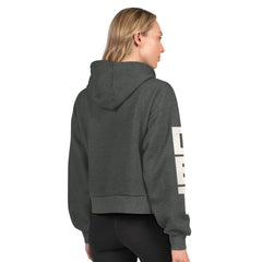 Detroit Lions Starter Women's Star Player Cropped Fleece Pullover Hoodie